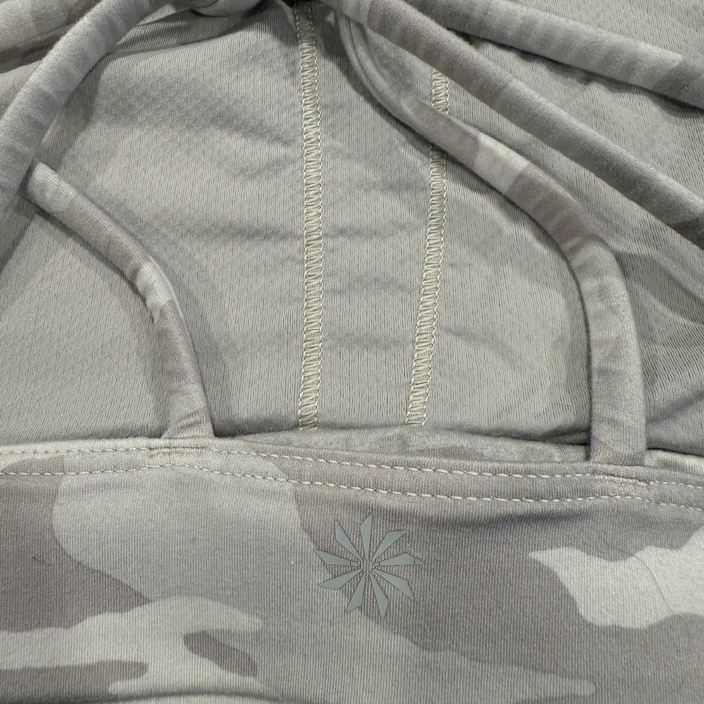 Athleta Gray Camo Sports Bra - Picture 3 of 3